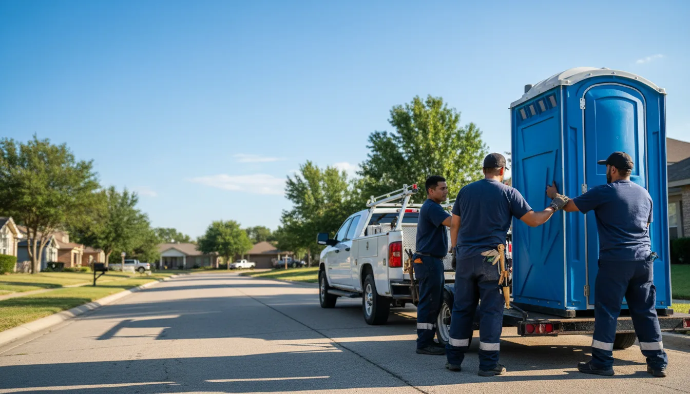 Portable Toilet Rental in Von Ormy, TX near me